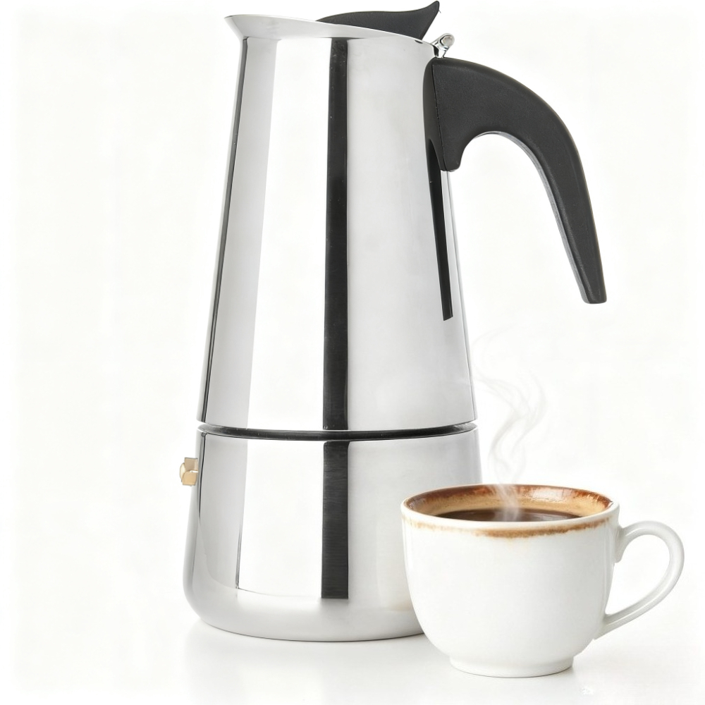 Coffee Equipment Espresso - Portable Coffee Pot Stainless Steel Mocha