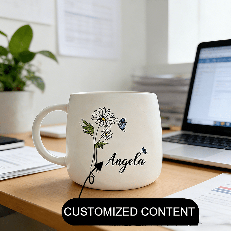Coffee Equipment Names - Personalized Name Mug Central Perk Design