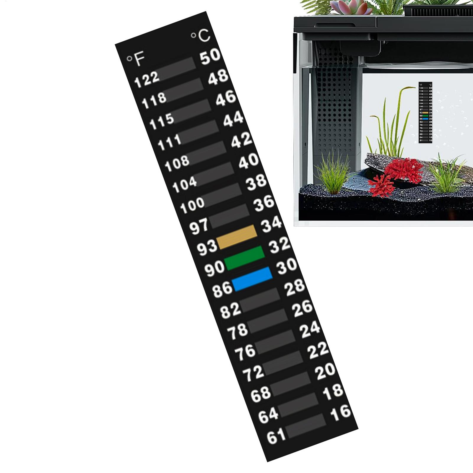 Stick On Temperature Strip LCD – обзор и цена Temperature Strip Thermometer