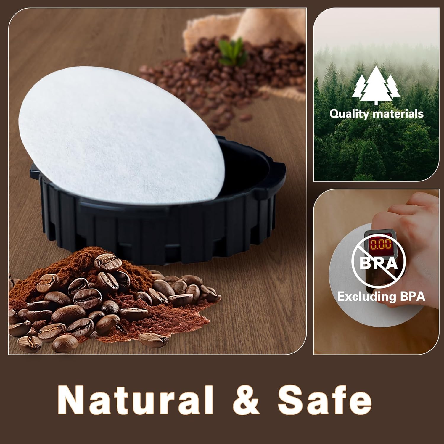 Round Coffee Filters, Compatib – обзор и цена Coffee Equipment Espresso