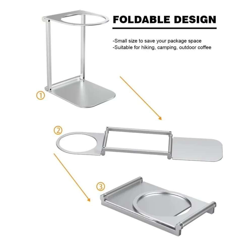 2026 Foldable Aluminum Alloy C – обзор и цена Coffee Equipment Espresso