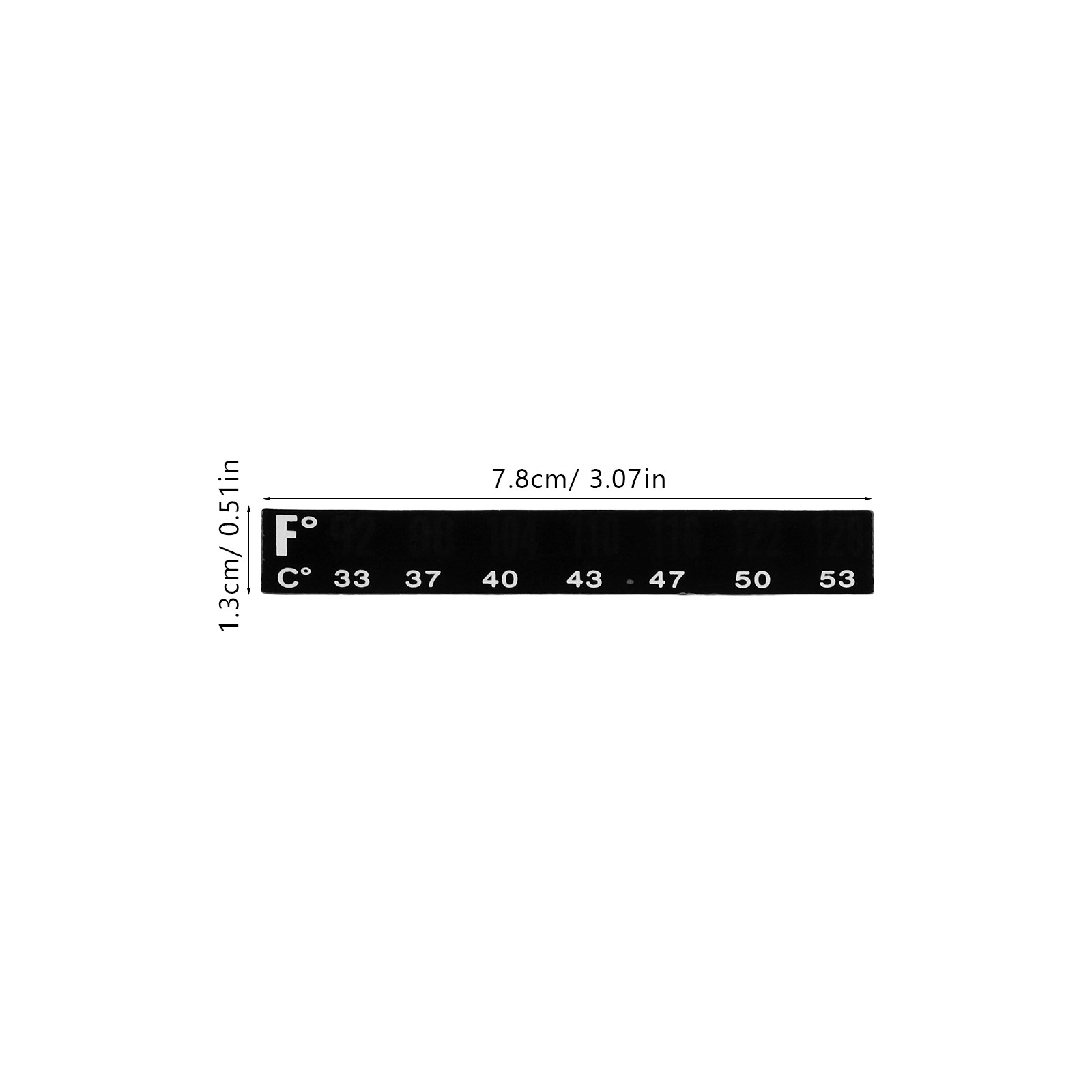 10Pcs High Precision LCD Therm – обзор и цена Temperature Strip Thermometer