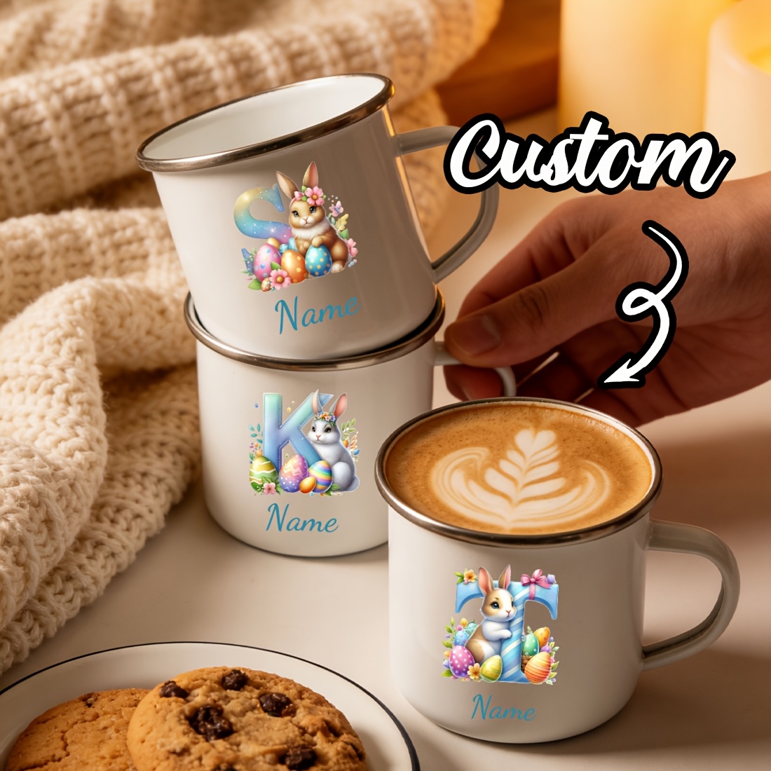 Personalized Mug Floral Initia – обзор и цена Coffee Equipment Names