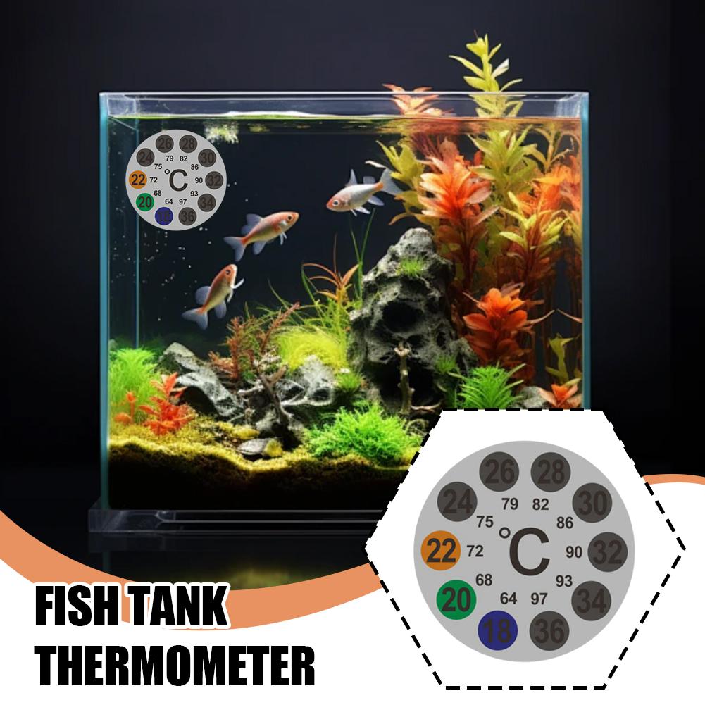 Aquarium Thermometer Sticker F – обзор и цена Temperature Strip Thermometer