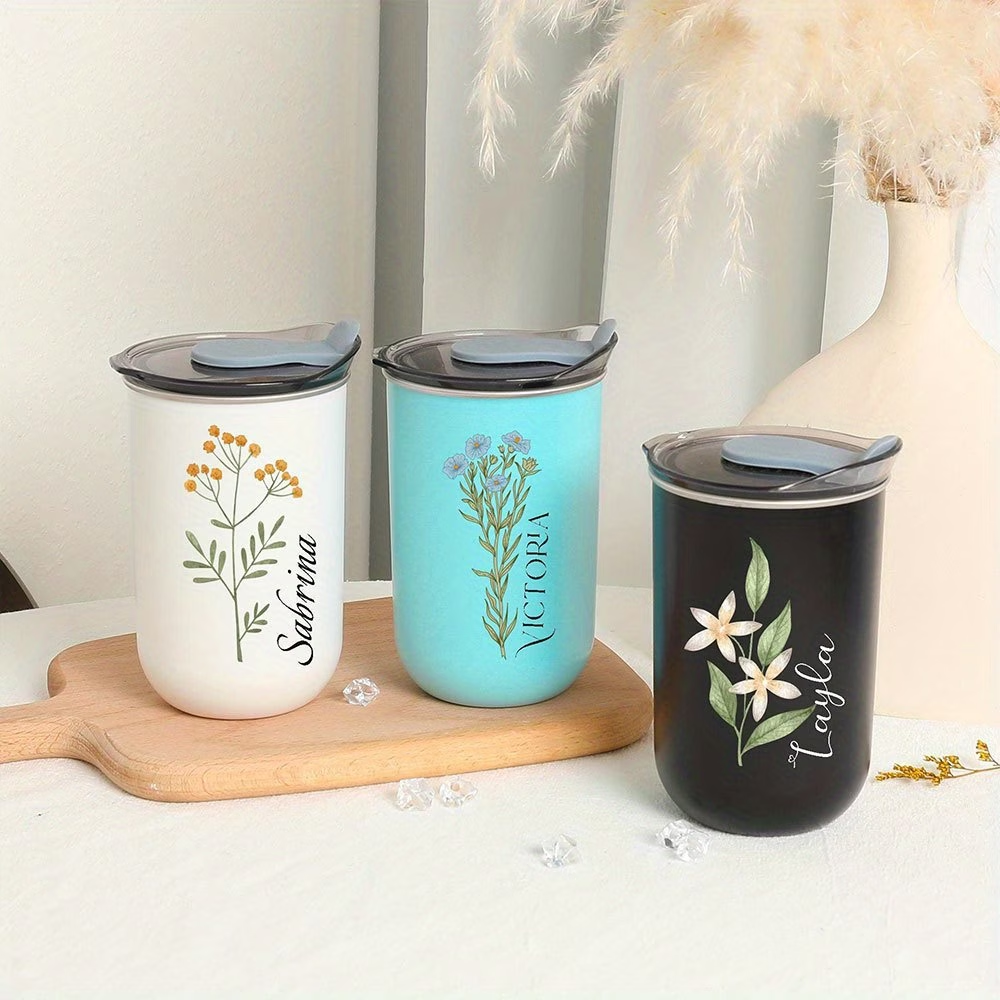 Customized birthday floral mug – обзор и цена Coffee Equipment Names