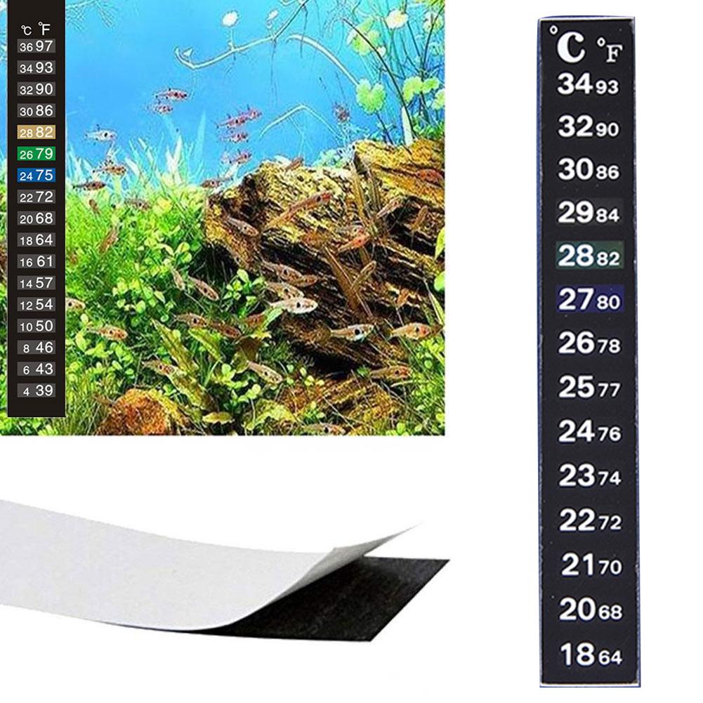 1pcs Digital Aquarium Home Sti – обзор и цена Temperature Strip Thermometer