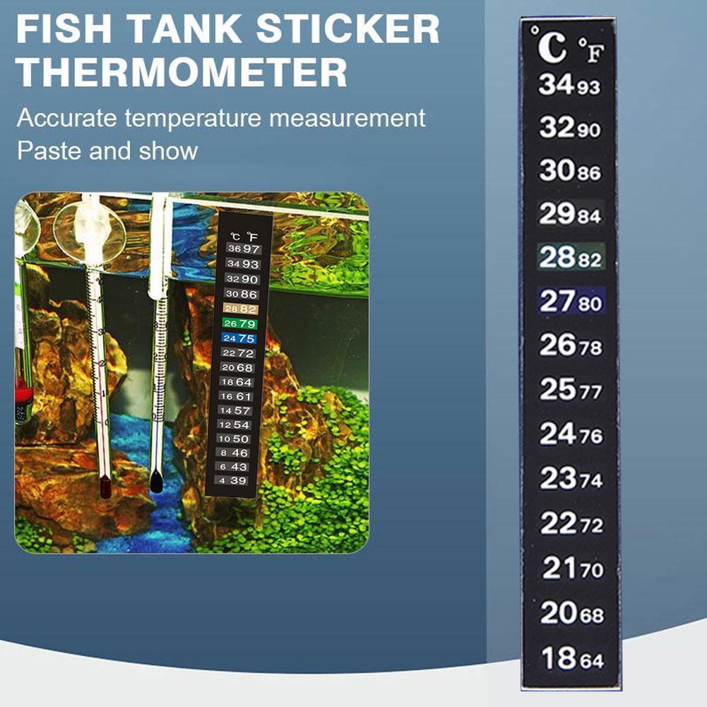 1pcs Digital Aquarium Home Sti – обзор и цена Temperature Strip Thermometer