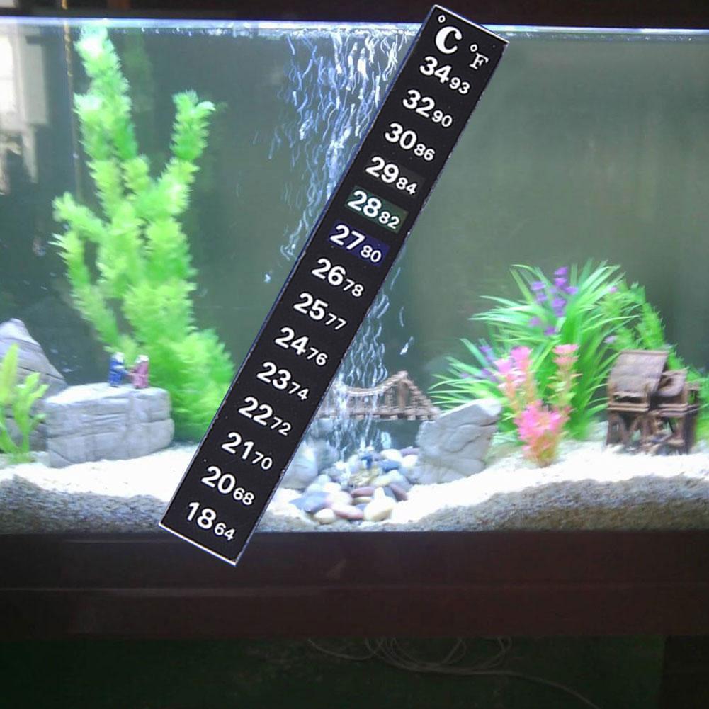 1pcs Digital Aquarium Home Sti – обзор и цена Temperature Strip Thermometer