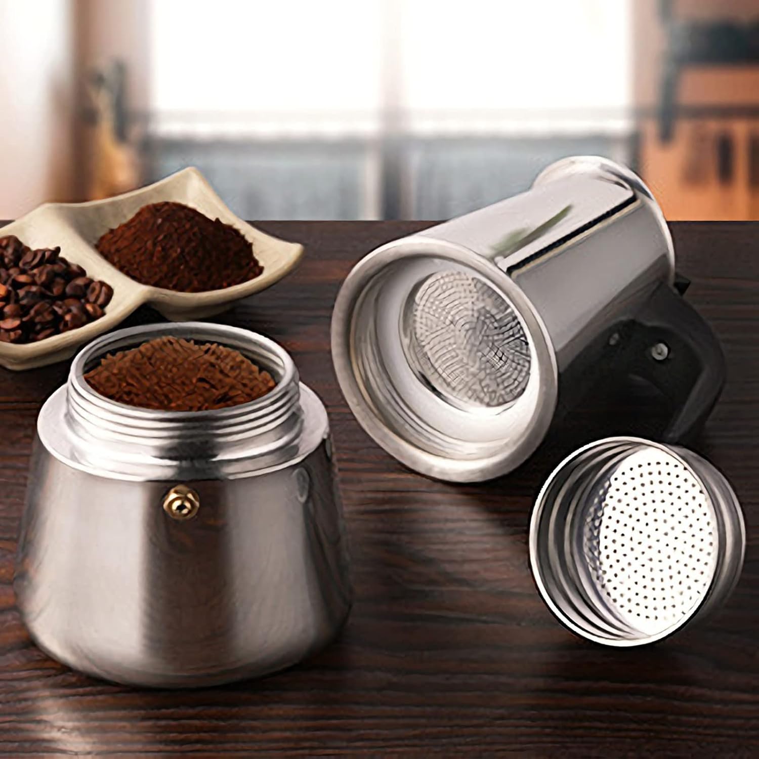 4/6/9 Cups Moka Pot Caffe Mach – обзор и цена Coffee Equipment Espresso