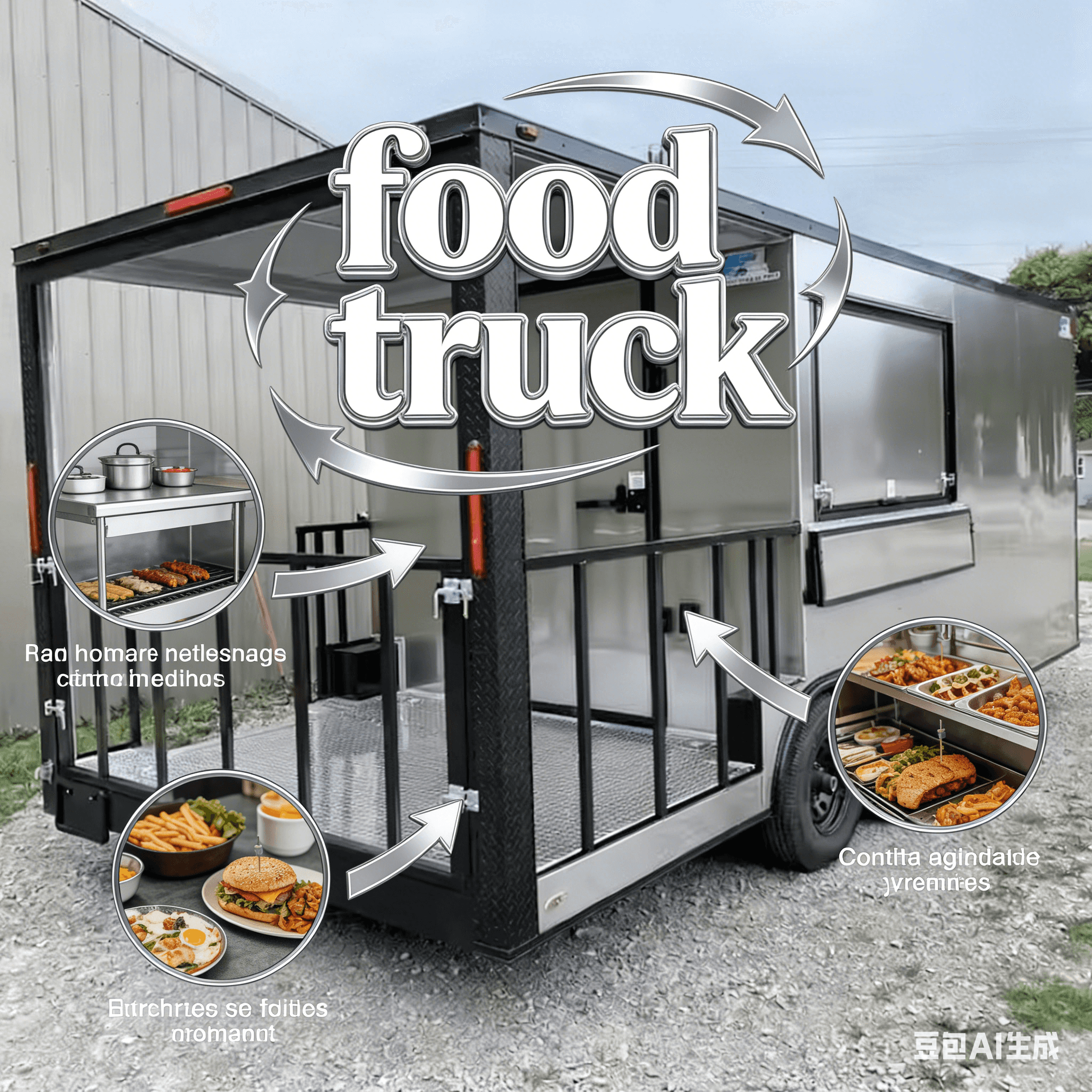 Concession Food Truck Trailer  – обзор и цена Coffee Equipment Wholesale