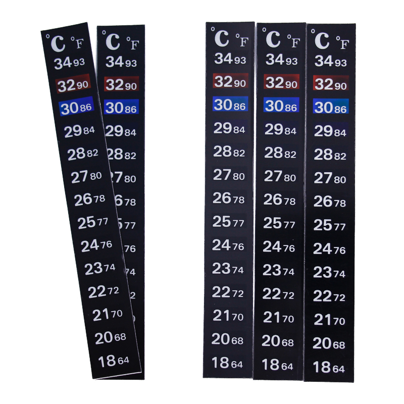 1/2/3/5pcs/lot Change color Th – обзор и цена Temperature Strip Thermometer