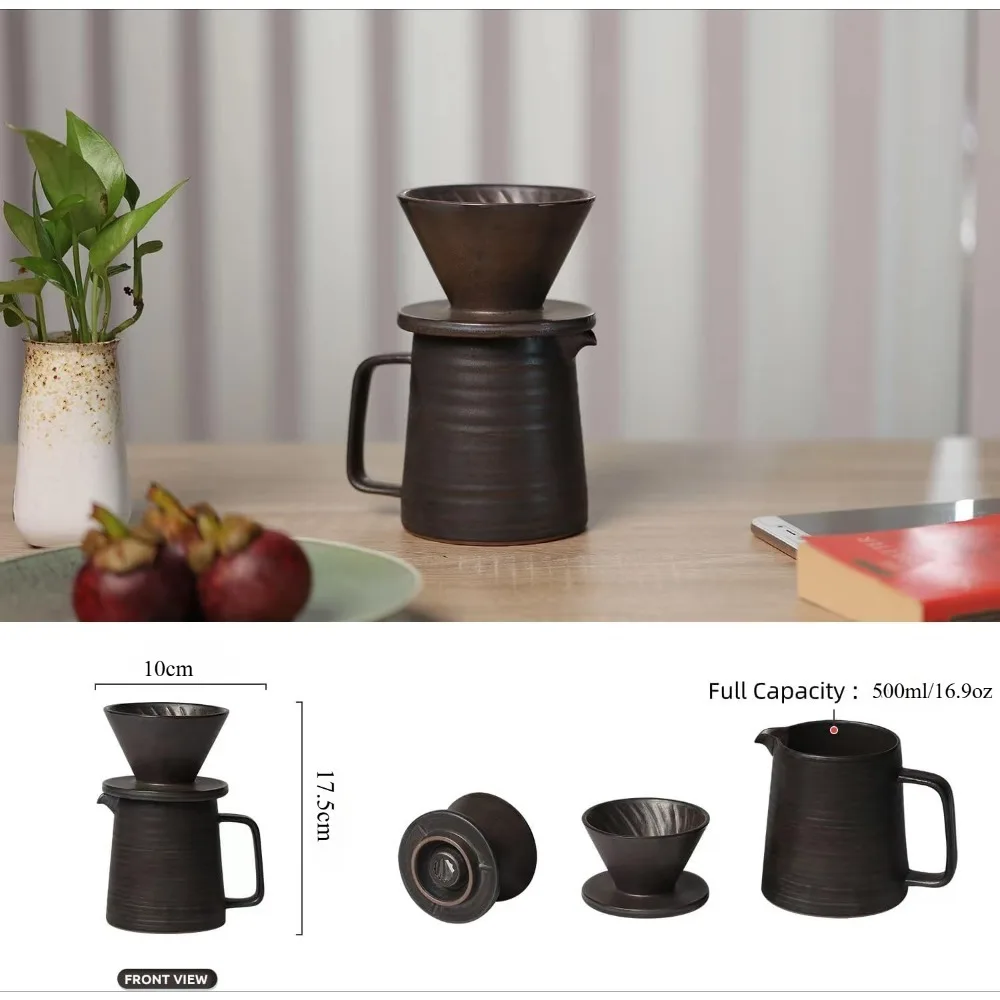 2-piece Porcelain Hand-pour Co – обзор и цена Coffee Equipment Espresso