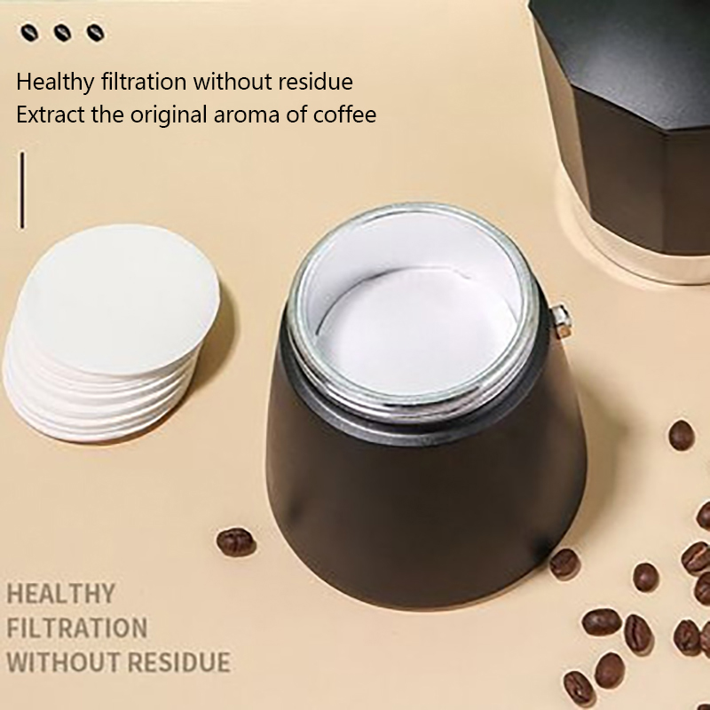 100Pcs Round Coffee Filter Pap – обзор и цена Coffee Equipment Espresso