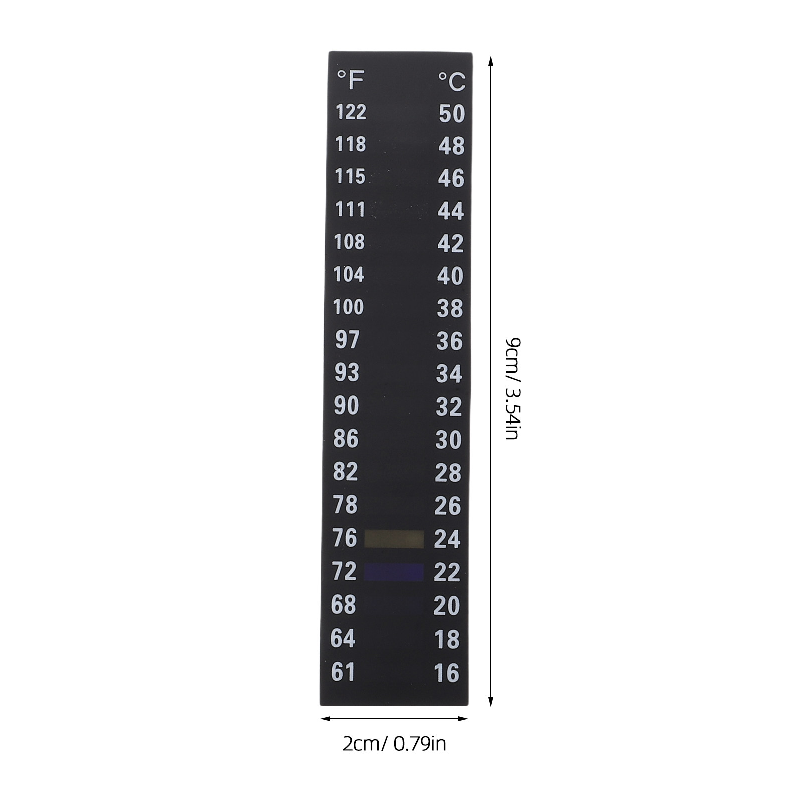 10Pcs Aquarium Water Strips Bo – обзор и цена Temperature Strip Thermometer