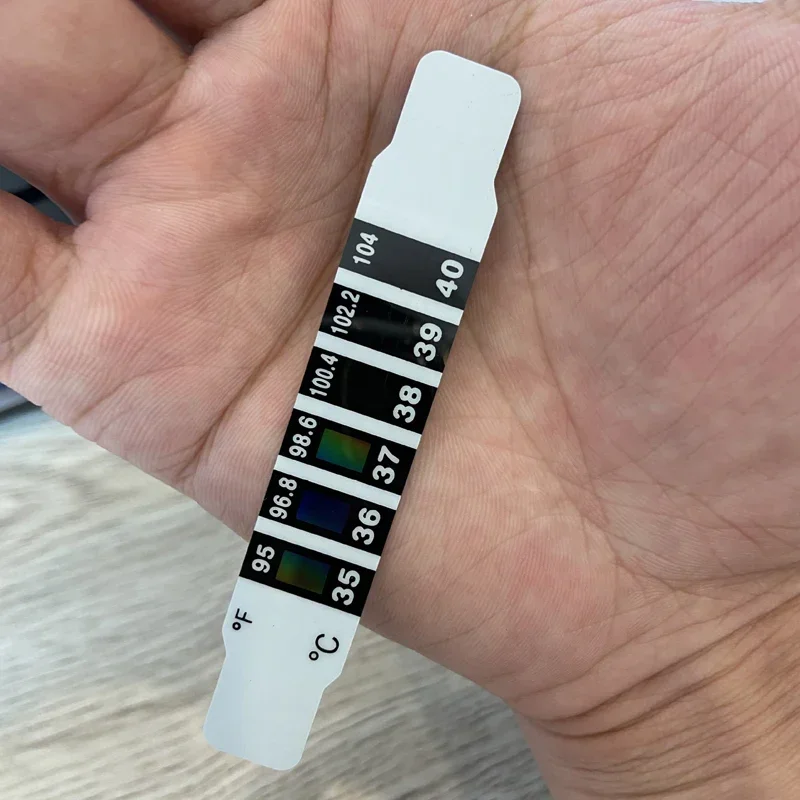 10/20Pcs Forehead Head Strip T – обзор и цена Temperature Strip Thermometer