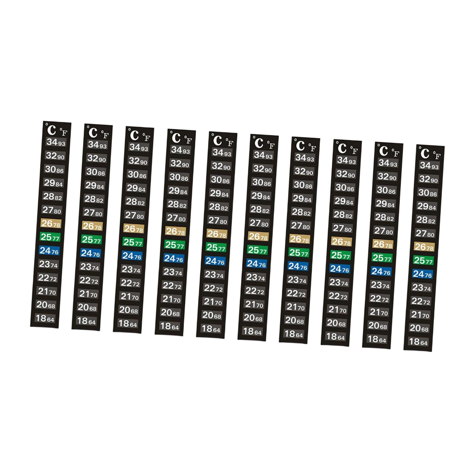 Aquarium Temperature Test Stri – обзор и цена Temperature Strip Thermometer