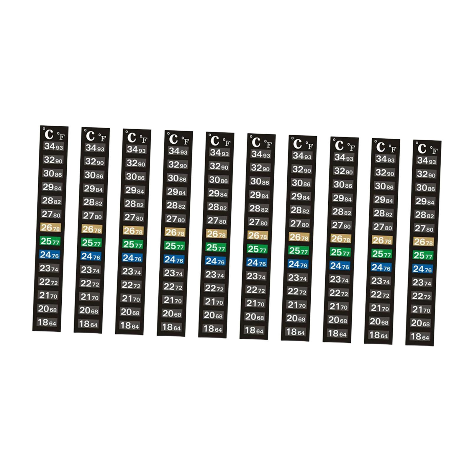 Aquarium Temperature Test Stri – обзор и цена Temperature Strip Thermometer